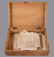 ca 1800-1940 A Győr asszonyfáról származó Hollósy családdal kapcsolatos levelek, okmányok, járadékkö...