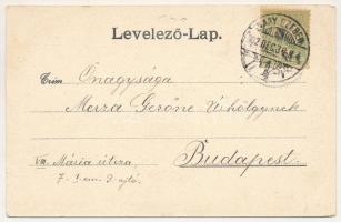 1902 Szebenjuharos, Hohe Rinne, Paltinis; Kurhaus, Touristenhaus / Gyógyházak, Turistaházak. Karl Gr...