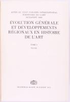 Rózsa, György: Évolution générale et développements régionaux en histoire de l'art. Tome I-III....