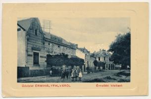 1914 Érmihályfalva, Valea lui Mihai; Érmelléki hitelbank. W.L. Bp. N. 5990. 1912-15. / credit bank (EB)