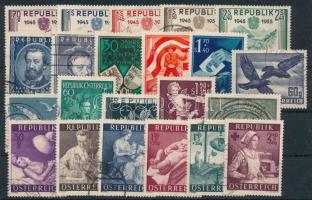 Ausztria kis tétel stecklapon (Mi EUR 260.-)