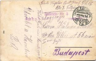 1916 Bukowinaer Bauerntypen / Bukovinai folklór, parasztok / folklore from Bucovina + "Batterie...