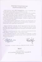 Petőfi. [Bp.], 2007,P&amp;V Tanácsadó Kft, 2+303+1 p. Számozott (007./100), a kiadók által ALÁÍR...