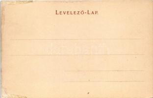 Pozsony, Pressburg, Bratislava; Sétatér, villamos, Hummel szobor, vár / Promenade / street, tram, mo...