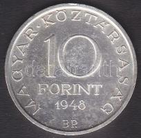 1948 10Ft Ag "Széchenyi István" T:2 ph
