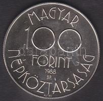 1988. 100Ft Ag "Labdarúgó VB" T:BU