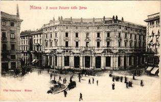 Milano, Milan; Il nuovo Palazzo della Borsa / palace, square