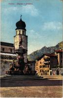 1915 Trento, Trient (Südtirol); Duomo e fontana / sdom and fountain (EK)