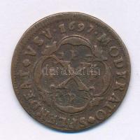 Angola 1697. (Portugál gyarmat) 10R Cu T:VF
Angola 1697. (Portuguese colony) 10 Reis Cu C:VF
Kraus...