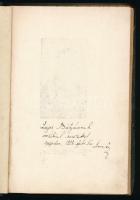 Varga Jenő költeményei. Turul. DEDIKÁLT! Szeged, 1923, Koroknay-Nyomda. Egészvászon kötésben, kopott...