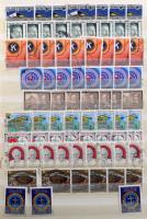 Hagyatékból származó Ausztria több példányos rendező 5 db 8-24 lapos A4-es berakókban, dobozban