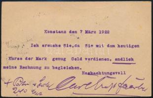 Deutsches Reich 1922