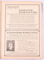 1934-1936 A Zászlónk c. ifjúsági folyóirat számai egybekötve: XXXIII. évf. 1-10. sz., XXXIV. évf. 1-...