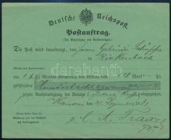 Deutsches Reich 1881