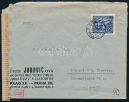 Német megszállás - Böhmen und Mähren 1946