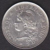 Argentína 1882. 10c Ag T:2+