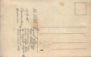 1917 Cernavka (Chernivtsi, Czernowitz, Cernauti; Bukovina, Bucovina, Bukowina); osztrák-magyar katon...