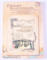 Elek Miklós - Németh Ákosné: Üdvözlet Balatonfüredről. Válogatás a Városi Helytörténeti Gyűjtemény képeslapjaiból 1896-1945. Balatonfüred-Veszprém, 2003, Faa Produkt Kft., 144 p. Magyar, német és angol nyelven. Kiadói kartonált papírkötés.
