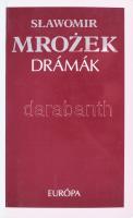 Slawomir Mrozek: Drámák. A szerző, Slawomir Mrozek (1930-2013) lengyel drámaíró, író által ALÁÍRT példány! Vál. és szerk.: Pálfalvi Lajos. Fordították: Balogh Géza, Gimes Romána et alii. Bp., 2000,Európa, 663+3 p. Kiadói papírkötés.