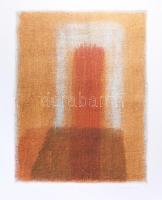 Biró Andrea (-): Megközelítve, 2004. Litográfia, papír, jelzett, művészpéldány E.A. 3/10 számozással, 65x49,5 cm