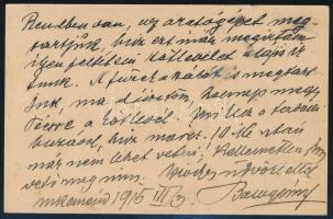 1915 Expressz levelezőlap