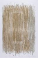 Biró Andrea (-): Egy, 2004. Litográfia, papír, jelzett, művészpéldány E.A. 22/20 számozással, 46x31 cm