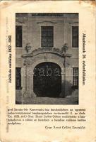 1942 Esztergom, Jubiláris emléklap, gróf Sándor-féle Kamenszky-ház. Országos Szent Gellért Egyesület, Laiszky János (EB)