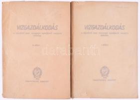 Maurer Gyula (szerk.):Vízgazdálkodás a mélyépítő ipari technikum vízműépítő tagozata számára I-II. Bp., Tankönyvkiadó. Papírkötésben, kopottas állapotban.