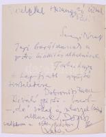 Portré kiállítás 1972. A művészek által DEDIKÁLT példány, köztük: Seregi József, Farkas Lajos, Dobro...