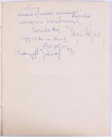 Portré kiállítás 1972. A művészek által DEDIKÁLT példány, köztük: Seregi József, Farkas Lajos, Dobro...