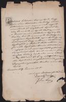 1855-67 3 db okmánybélyeges okmány