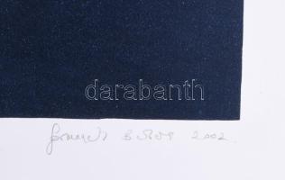 Formanek Barbara (1976-): Ritmusképlet, 2002. Litográfia, papír, jelzett, művészpéldány E.A. III./XI...