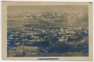 Felsővisó, Viseu de Sus (Máramaros, Maramures); v. Südwest / látkép / general view. photo (13,7 cm x 8,8 cm) (non PC) (vágott / cut)