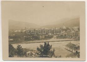 Felsővisó, Viseu de Sus (Máramaros, Maramures); Gesamtansicht v. Nordwest / látkép / general view. photo (12,2 cm x 8,8 cm) (non PC) (fl)