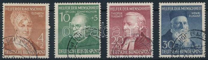 NSZK 1952 Mi 156-159 (Mi EUR 100,-)