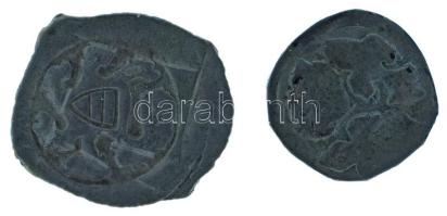 Ausztria 1200 k. Bécsi fillér Ag (2x), (0,59g ; 0,82g) T:VF patina
Austria cca 1200. (Friesach) Pfe...