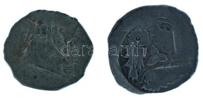 Ausztria 1200 k. Bécsi fillér Ag (2x), (0,86g ; 0,87g) T:VF patina
Austria cca 1200. (Friesach) Pfe...