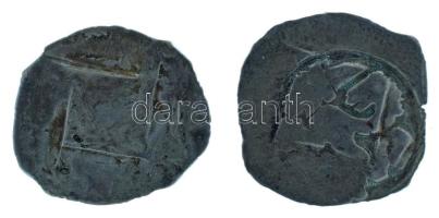 Ausztria 1200 k. Bécsi fillér Ag (2x), (0,80g ; 0,79g) T:VF patina
Austria cca 1200. (Friesach) Pfe...