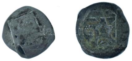 Ausztria 1200 k. Bécsi fillér Ag (2x), (0,62g ; 0,75g) T:VF patina Austria cca 1200. (Friesach) Pfennig Ag (2x), (0,62g ; 0,75g) C:VF patina