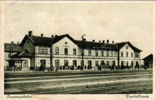 1932 Pusztaszabolcs, vasútállomás (EK)
