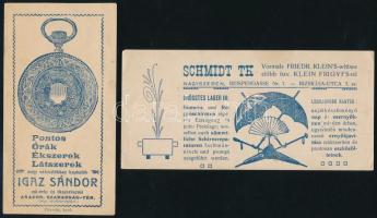 Arad, Igaz Sándor + Nagyszeben, Schmidt számolócédula