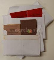 1930-1960 20db igazolvány, részben tagsági bélyegekkel