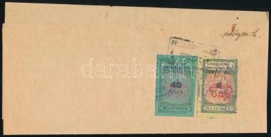 1932 Kaposvár, helyhatósági vagyoni bizonyítvány illetékbélyegekkel