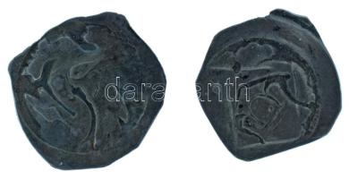 Ausztria 1200 k. Bécsi fillér Ag (2x), (0,60g ; 0,55g) T:VF patina Austria cca 1200. (Friesach) Pfennig Ag (2x), (0,60g ; 0,55g) C:VF patina