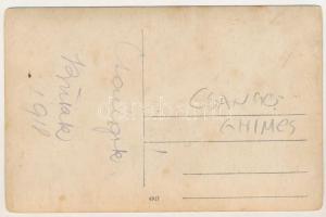 1918 Gyimesbükk, Gyimes, Tyimes, Ghimes-Faget, Ghimes; csángó népviselet / Ceangai folklore. photo (...