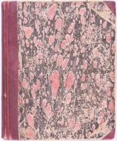 Lisznyai Kálmán: Uj palócdalok. Pest, 1859, Lampel Róbert, XV+[1]+292 p. Második kiadás. Átkötött fé...