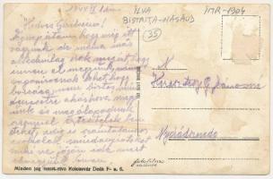 1944 Nagyilva, Felsőilva, Ilva Mare; Üdvözlet Nagyilvafelsőről! mozaiklap / multi-view postcard (EB)