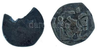 Ausztria 1200 k. Bécsi fillér Ag (2x), (0,39g ; 0,31g) T:VF patina, egyiken kitörés Austria cca 1200. Friesach Pfennig Ag (2x), (0,39g ; 0,31g) C:VF patina, one with crack