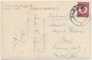 1931 Kudzsir, Kudsir, Cugir; látkép. Gyöngyösy Gy. kiadása / Vedere / general view (kis szakadás / s...