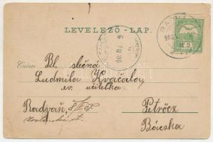 1903 Besztercebánya, Banská Bystrica; Bethlen Gábor utca, Machold F. könyvnyomdája, üzlete és saját ...